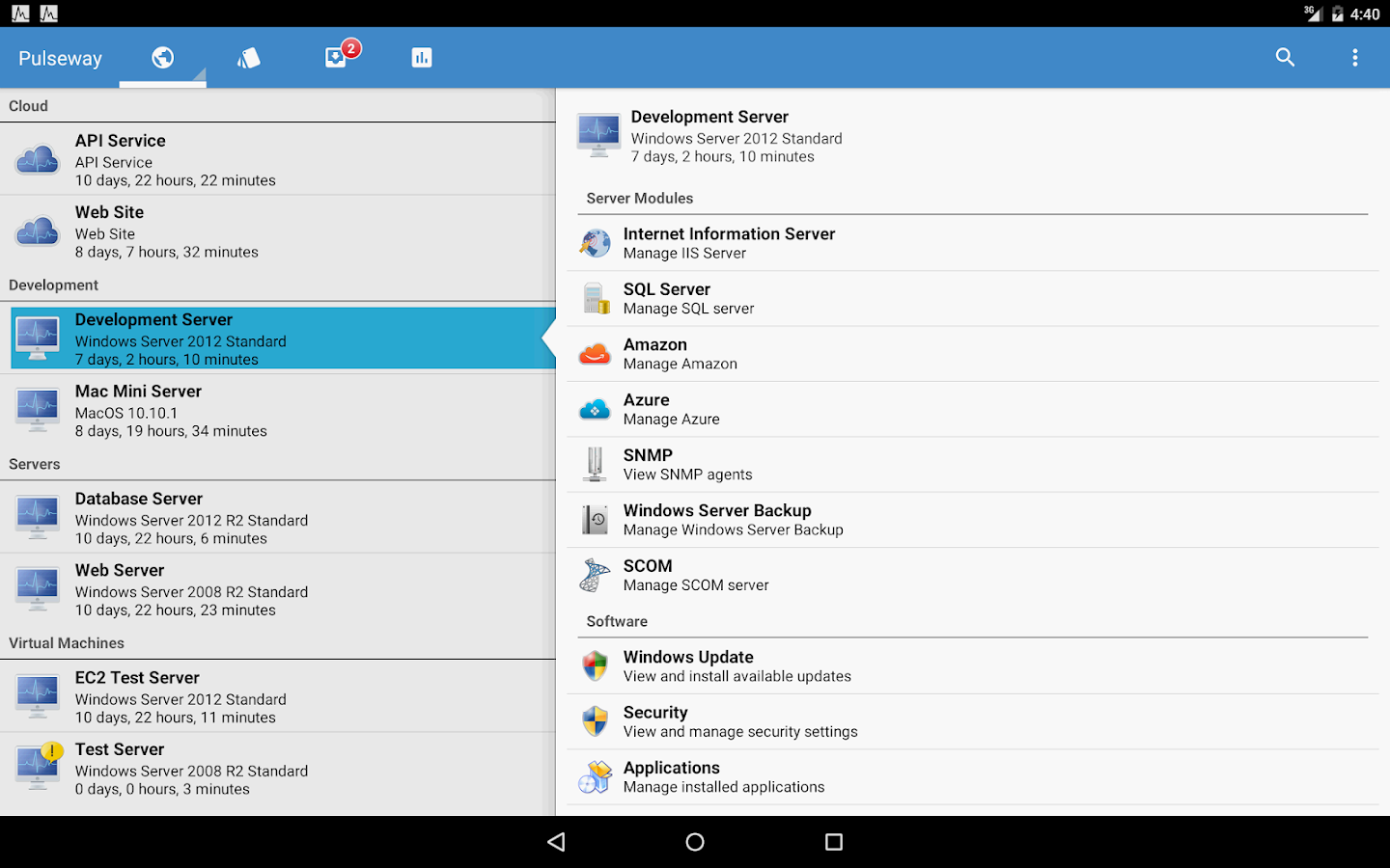   Pulseway- screenshot  