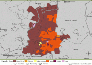 [Afrikaners in majority in greater Pretoria MAP[3].png]
