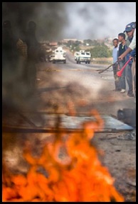Bronkhorstspruit 8000 rioters Mpumalanga Bronkhorstspruit JacoMaraisBeeldMarc232010