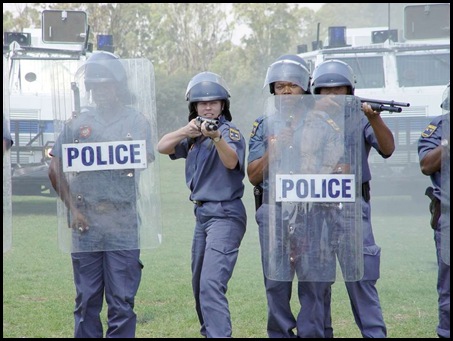 More than half of SA cops are nonoperational and 200 cops a year killed in SA 2009 picture SAPS