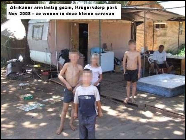 Afrikaner_Poor in caravan housing