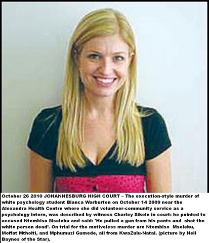 [Warburton Bianca murdered psychology student Alexandra clinic volunteer Oct 13 2009[8].jpg]
