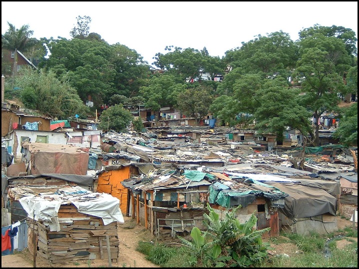 SQUATTER CAMPS IN SA_THERE WERE 260 IN 1994 AND 2900 BY 2010...