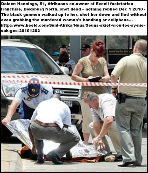 Hennings Daleen and Louis shot dead Boksburg North Excel fuelstation NOTHING ROBBED