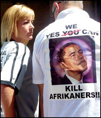 Afrikaners protest against KILL BOER slogan application by ANC JoburgHighCourtNov292010