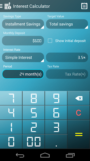 Interest Calculator