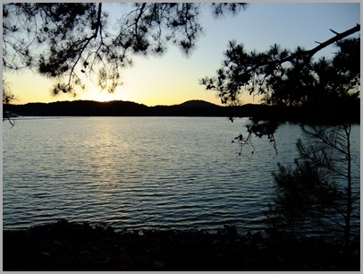 Sunset Ove Lake Allatoona