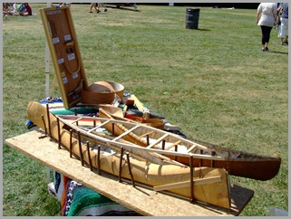 Showing How Birch Bark Canoes Were Built