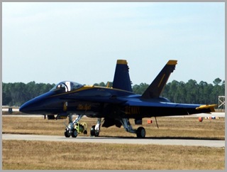 Blue Angels' F/A 18 Hornet