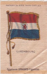 Ephemera linen flag