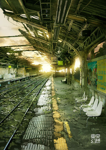 Beautiful Illustration of Post Apocalyptic Tokyo by Tokyogenso 