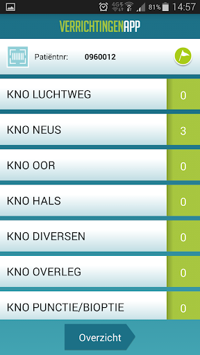 Verrichtingen App