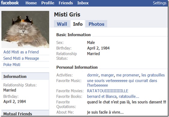 Misty Facebook