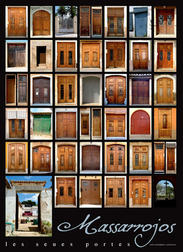 puertas bonitas de casas de pueblo
