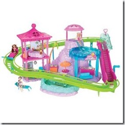 Polly Pocket Roller Coaster Resort Playset