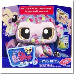 Littlest Pet Shop LPSO Virtual Pets - MONKEY