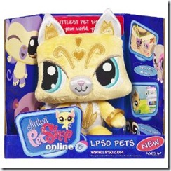 Littlest Pet Shop LPSO Virtual Pets - KITTY 