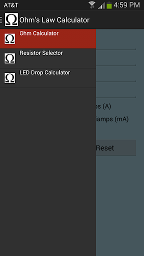 Ohm's Law Calculator