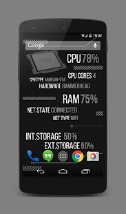 Holo Droid Free - best device info live wallpaper(圖3)-速報App