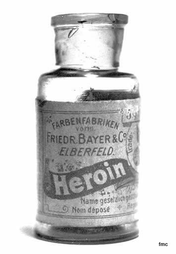 Frasco Heroina Bayer