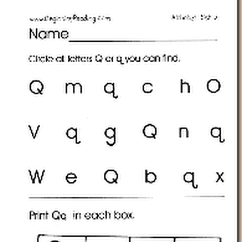 9 best images of pre k worksheets letter q letter f - letter q tracing worksheets for preschool google search