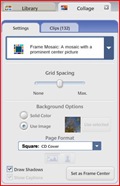 collage settings in picasa