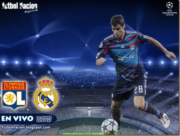 lyon vs madrid champions 2011 en vivo
