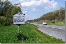 Mosby Marker B-16 on Route 50  John Mosby Highway