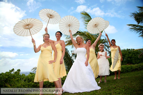 Wedding Themes Bright Tropical 