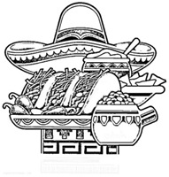jugarycolorearMexican-national-food-coloring-page