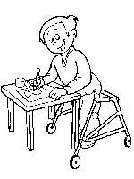 Dibujos Para Colorear Minusvalidos Jugar Y Colorear