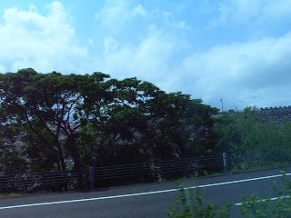 Vista dell'argine a valle dalla superstrada di Okinawa (parte 4)