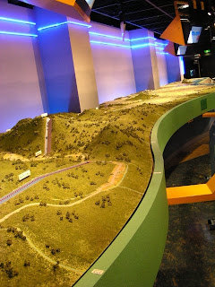 豊橋市水の展示館内の模型
