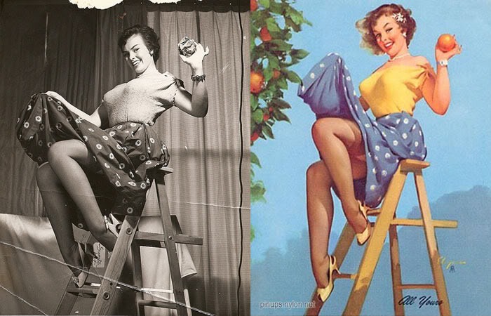 Pin Up Reference Photos
