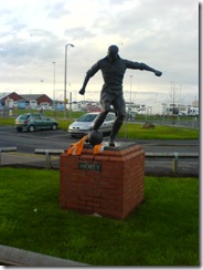 Stan statue @ Blackpool