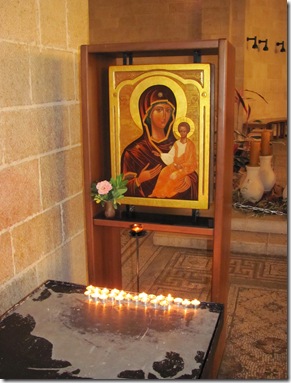 Mosaic with Candles
