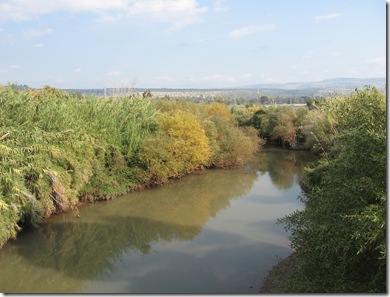 River North of Sea of Galilee