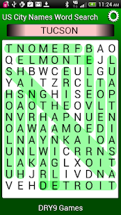 US City Names Word Search(圖2)-速報App
