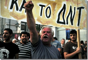 GREECE-EU-PROTEST