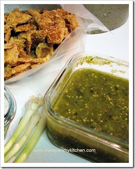 How to Make Fried Pork Skin in Green Sauce | Visit our site to check out the full recipe.