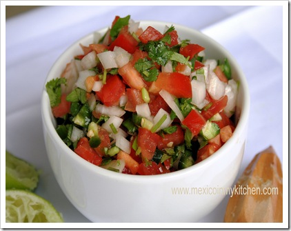 Pica di gallo recipe