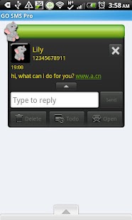 GO SMS - Safari Screenshots 5