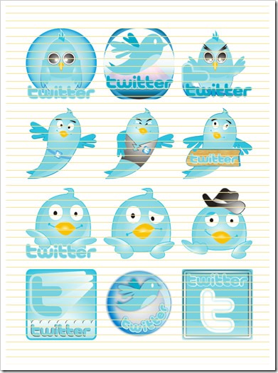 twitter icons