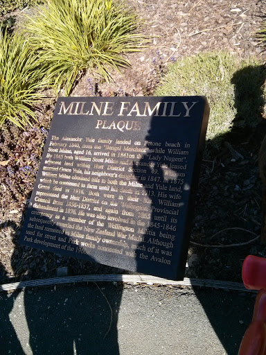 Milne Family Plaque