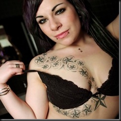 Hot Tattoos And Beautiful Star Tattoos