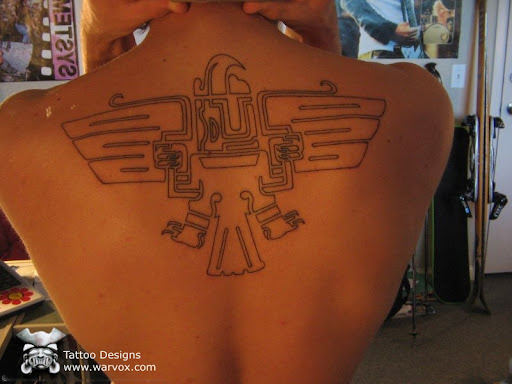aztec eagle tattoo. Aztec Mayan Incas Tattoo Design by Felix Pacheco WARVOX 