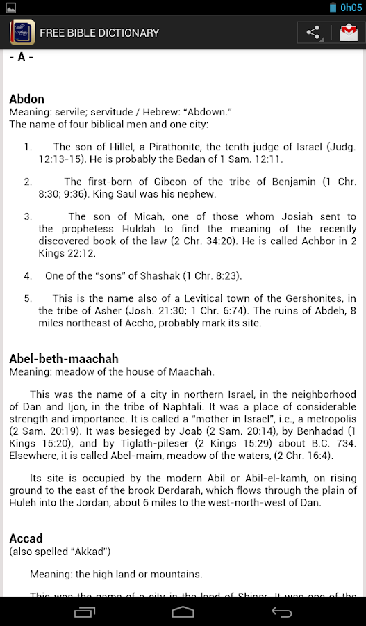 FREE BIBLE DICTIONARY Android Apps on Google Play