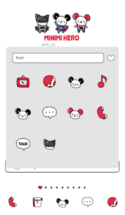 How to download Minimi Hero(white) dodol theme 4.1 apk for pc