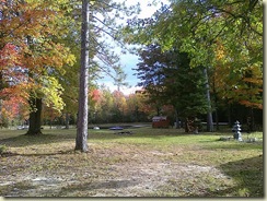 camp in fall