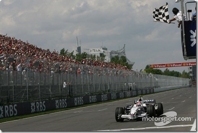 08.06.2008 Montreal, Canada,  1st place Robert Kubica (POL),  BMW Sauber F1 Team - Formula 1 World Championship, Rd 7, Canadian Grand Prix, Sunday Podium - www.xpb.cc, EMail: info@xpb.cc - copy of publication required for printed pictures. Every used picture is fee-liable. © Copyright: Photo4 / xpb.cc - LEGAL NOTICE: THIS PICTURE IS NOT FOR ITALY